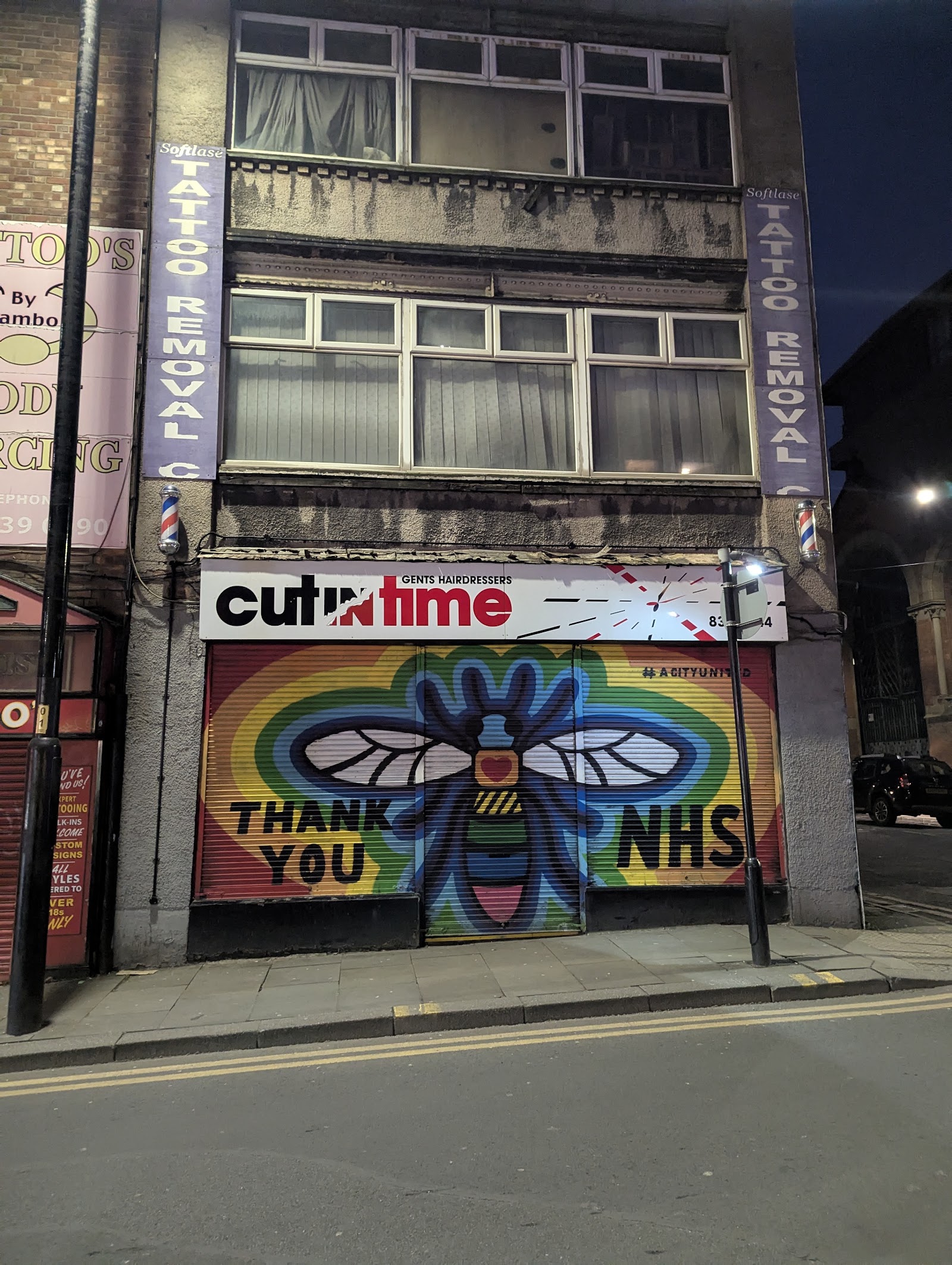 A Cut in Time, 7 Thomas St, Ancoats.