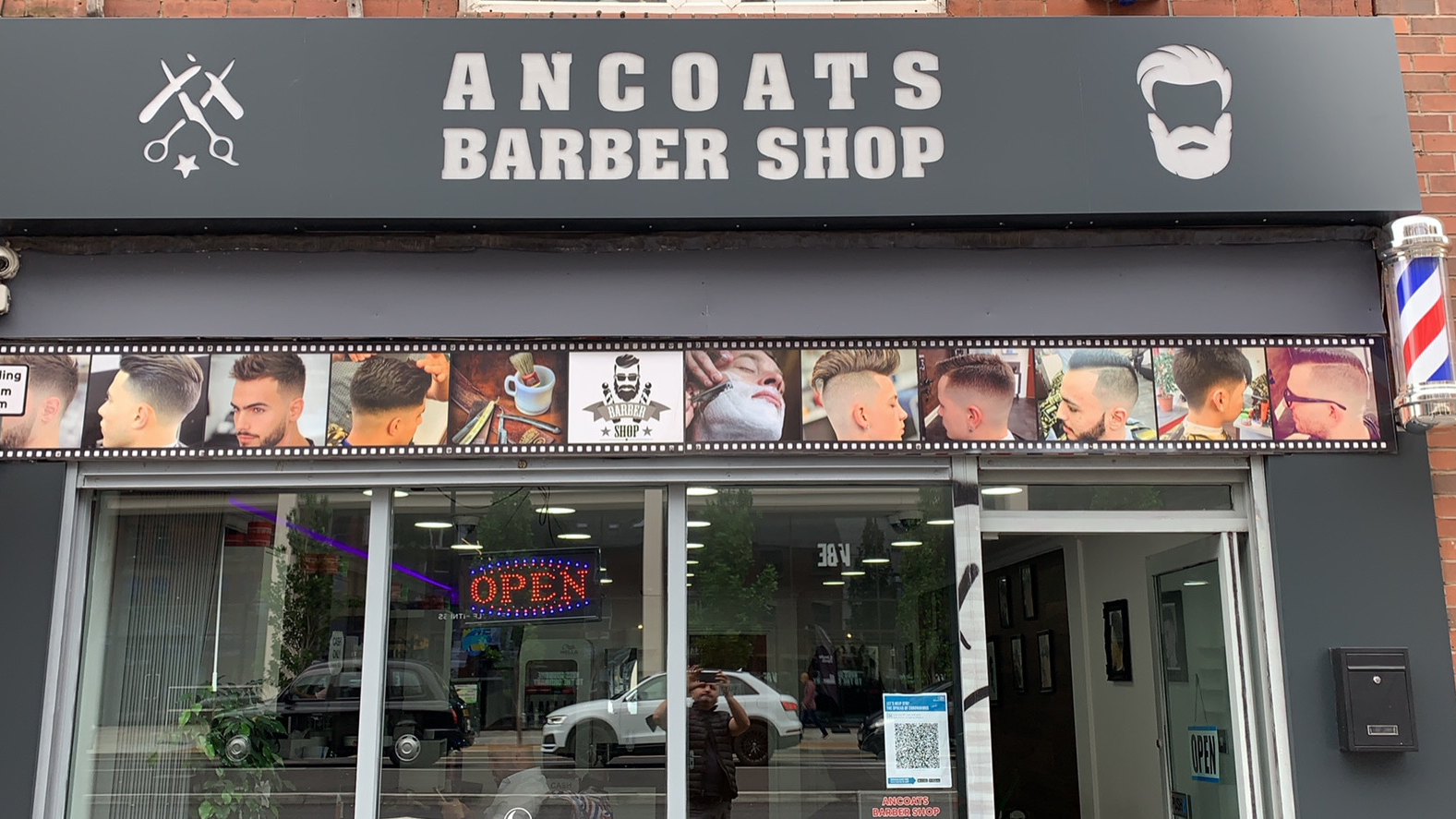 Ancoats Barber Shop, 46 Great Ancoats St, Ancoats.